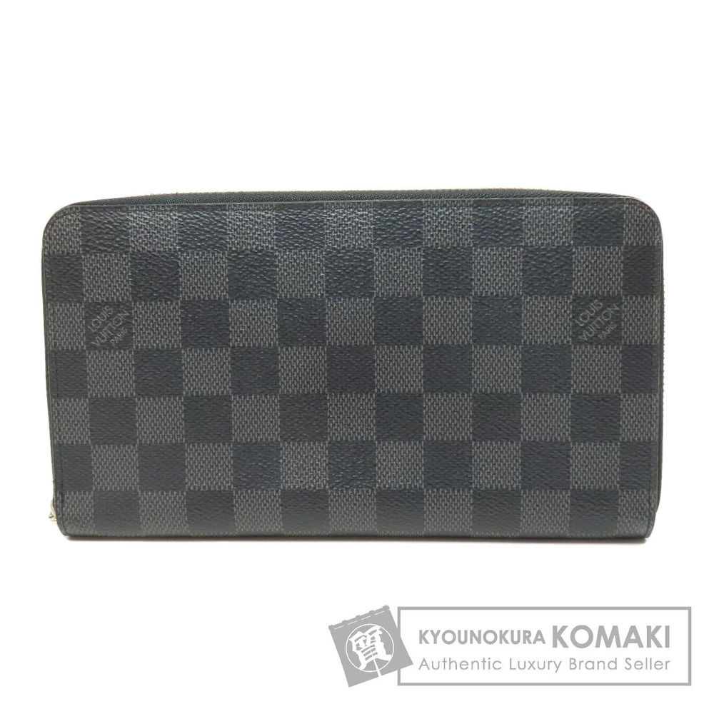 Louis Vuitton Zippy Organizer NM Long Wallet coin Damier Canvas